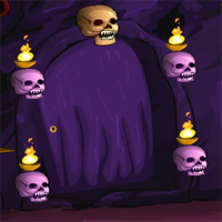 Free online html5 games - Games4Escape Halloween Haunted Door Escape game 