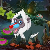 Free online html5 games - Games4King Green Monkey Escape game 