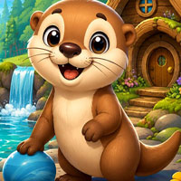 Free online html5 escape games - Pebblepaw Otter Escape Game