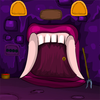 Free online html5 games - Games4Escape Halloween Green Witch Escape 2018 game 