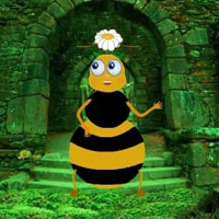 Free online html5 games - Petty Honey Bee Escape HTML5 game - WowEscape 