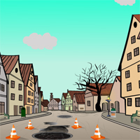 Free online html5 games - Drainage Street Escape game 