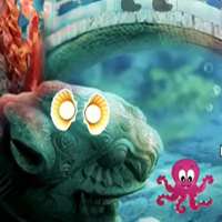 Free online html5 games - G2M Seahorse Escape game - WowEscape 