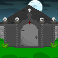 Free online html5 games - MouseCity Halloween Cemetery Escape game 