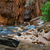 Free online html5 games - Escape Games Canyon Treasure 5nGames game 