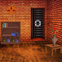Free online html5 games - Red Brick House Escape Games4Escape game 