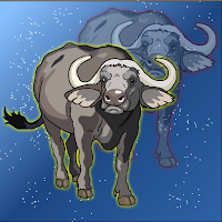 Free online html5 games - G2J Escape The Cape Buffalo game 