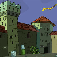 Free online html5 games - GenieFunGames Genie Castle Escape game 