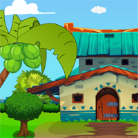 Free online html5 games - Forest Cottage House Escape game 