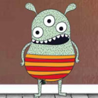 Free online html5 games - 8B Find Naughty Monster Finn game 