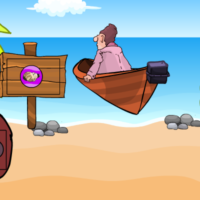 Free online html5 games - G2M Boat Man Escape game 