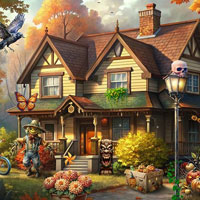 Free online html5 games - Haunted Neighborhood game 