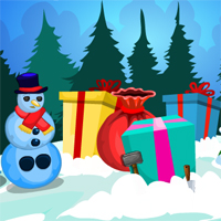 Free online html5 games - MirchiGames Santa Girl Rescue Escape game 