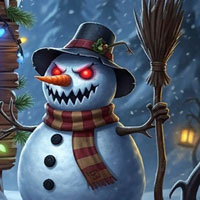 Free online html5 escape games - Evil Snowman Escape