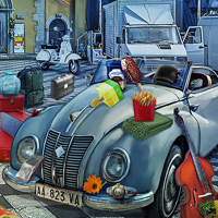 Free online html5 games - Italian Heist game 