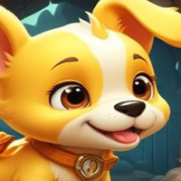 Free online html5 games - Yellow Puppy Rescue game 