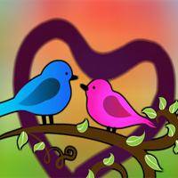 Free online html5 games - Joyful Love Birds Escape game 