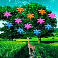 Free online html5 games - Games2rule Giraffe Lake Forest Escape game 