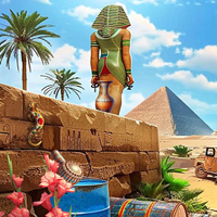 Free online html5 games - Beneath the Pyramids game - WowEscape 