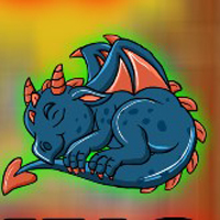 Free online html5 games - G2J Wakeup The Blue Dino game - WowEscape 