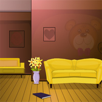 Free online html5 games - Teddy Bear Room Escape  game 