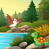 Free online html5 games - G2M Clever Fishing Boy Escape game 