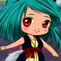 Free online html5 games -  G4K Happy Anime Girl Escape game - WowEscape 