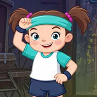 Free online html5 escape games - Glowing Girl Escape