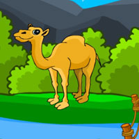 Free online html5 games - G2M Rescue The Hungry Camel game 