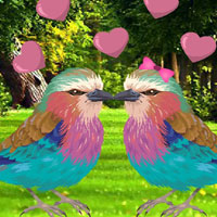 Free online html5 games - Colourful Bird Pair Escape HTML5  game 