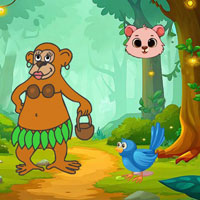 Free online html5 games - Support The  Monkey Mother game 