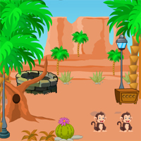 Free online html5 games - AVMGames Escape Sand House game 