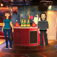 Free online html5 games - G2R New Year Party Pair Escape game 