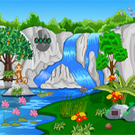 Free online html5 games - Forest Island Escape game 