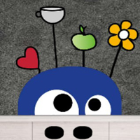 Free online html5 games - 8b Blue Eye Alian Escape  game 