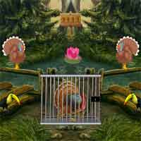 Free online html5 games - 8bGames Thanksgiving Turkey Escape game 