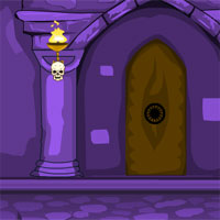 Free online html5 games - Games4Escape Purple Horror Room Escape game 