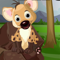 Free online html5 games - Escape The Hyena GamesZone15 game 
