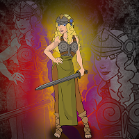Free online html5 games - G2J Woman Warrior Rescue From Jail game 