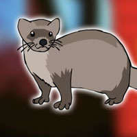 Free online html5 games - G2J Mustela Nigripes Escape game 