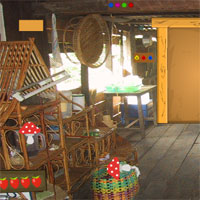 Free online html5 games - GFG Colonial Wooden House Escape game 