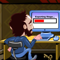 Free online html5 games - Monkey Happy Stage 553 game 