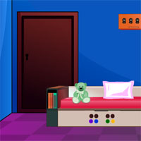 Free online html5 games - Pink Tiled House Escape game 