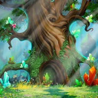 Free online html5 games - Fantastic Crystal Land Escape HTML5 game 