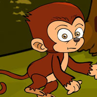 Free online html5 games - G2J Save the Monkey from the Rope game 