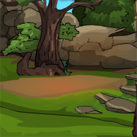 Free online html5 games - G4E Tribe Forest Cave Escape game 