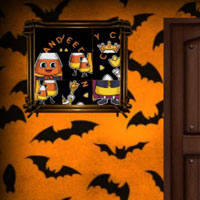 Free online html5 games - Amgel Halloween Room Escape 39 game 