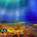 Free online html5 games - Venice Underwater Dream Castle Escape game 