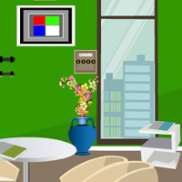 Free online html5 games - G4E Green Office Room Escape game 