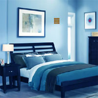 Free online html5 games - Showy Blue House Escape TheEscapeGames game - WowEscape 